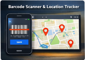 Barcode Scanner and Location Tracker Web Application